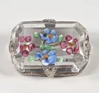  Preview image for Lot# 22 - PAINTED GLASS STERLING SILVER  