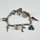  Preview image for Lot# 65 - BRACELET W/ STERLING SILVER CH 