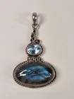  Preview image for Lot# 78 - STERLING SILVER W/ STONE PENDA 