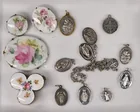  Preview image for Lot# 98 - VARIOUS FLORAL PAINTED JEWELRY 