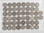  Preview image for Lot# 116 - ROLL OF 50 - MERCURY SILVER D 