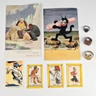  Preview image for Lot# 181 - EARLY CARTOON EPHEMERA & RING 