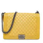  Preview image for Chanel Large "Boy Bag" Quilted Yellow 