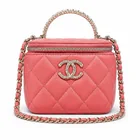  Preview image for Chanel "Mini Vanity" Pink Quilted 