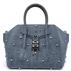  Preview image for Givenchy "Antigona" Denim Pearl Studded 