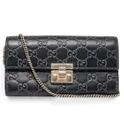  Preview image for Gucci "Guccisima" Black Monogram Leather 
