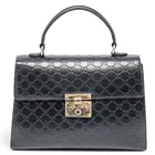  Preview image for Gucci "Guccisima" Black Monogram Leather 