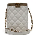  Preview image for Chanel "Crown Box Bag" Quilted White 
