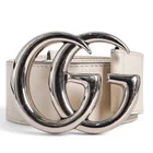  Preview image for Gucci "Marmont" White Leather GG Logo 