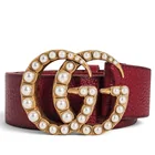  Preview image for Gucci "Marmont" Red Leather Pearl GG 