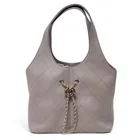  Preview image for Chanel "Quilted Shopping Bag" Grey 