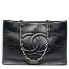  Preview image for Chanel Black Shiny Aged Calfskin 