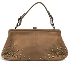  Preview image for Bottega Veneta Gold Nugget Studded 