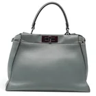  Preview image for Fendi "Peekaboo" Medium Grey Leather 