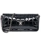  Preview image for Chanel "East West" Black Patent Leather 