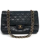  Preview image for Chanel Classic "Double Flap" Navy Blue 