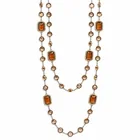  Preview image for Chanel Costume Smoky Quartz Gold Sautoir 