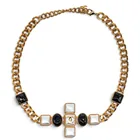  Preview image for Chanel Gold Chain Link Pearl Accent 