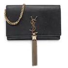  Preview image for Saint Laurent "Kate" Black Pebbled 