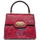  Preview image for Dolce & Gabbana Red Leather "Welcome" 