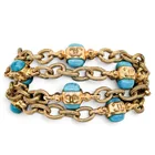  Preview image for Chanel Gold & Turquoise Costume 