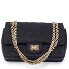  Preview image for Chanel "Classic Double Flap" Blue Jersey 