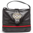  Preview image for Gucci Brown Leather Vintage GG Webb 