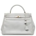  Preview image for Hermes "Kelly" 32cm Retourne White Swift 