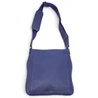  Preview image for Bally Blue Pebbled Leather Crossbody Bag 