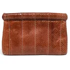  Preview image for Susan Gail Vintage Cognac Python Clutch 