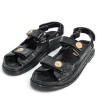  Preview image for Chanel Black Leather "Dad" Sandals 