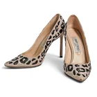  Preview image for Jimmy Choo "Romy" Leopard Printed Raffia 