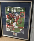  Preview image for Pair Of Patriots NFL Framed Pieces 