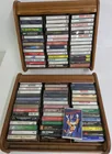 Preview image for Pair Of Audio Cassette Racks with tapes! 