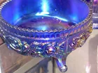  Preview image for Blue carnival footed bowl... 