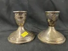  Preview image for Lot# 3 - (2) Sterling Weighted Candlesti 