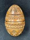  Preview image for Lot# 16 - Carved Wood Egg 