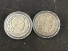  Preview image for Lot# 20 - (2) Barber 1/2 Dollars 