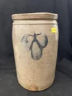  Preview image for Lot# 45 - Blue Slip-Decorated Storage Cr 