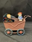 Preview image for Lot# 64 - Tin Litho Doll Stroller w/ Por 