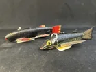  Preview image for Lot# 87 - (2) Vintage Wooden Vintage Fis 