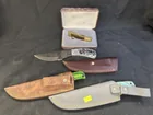  Preview image for Lot# 95 - Damascus Steel Knives w/ Pocke 