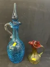  Preview image for Lot# 102 - (2) Vintage Crackle Glass Pit 