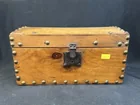  Preview image for Lot# 129a - Dome Top Tack-Decorated Trun 