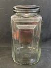  Preview image for Lot# 169 - Vintage Necco Glass Candy Can 