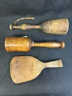  Preview image for Lot# 177 - Wooden Mashers w/ Butter Work 