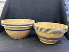  Preview image for Lot# 189 - (2) Stoneware Blue Banded Mix 