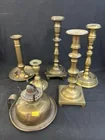  Preview image for Lot# 184 - Brass Candlesticks w/ Fluid L 