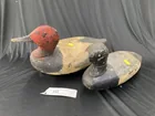  Preview image for Lot# 233 - (2) Vintage Carved Wood Duck  