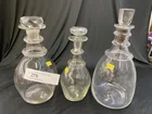  Preview image for Lot# 275 - (3) Vintage Stoppered Bottles 